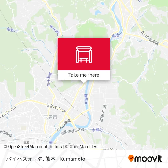 バイパス元玉名 map