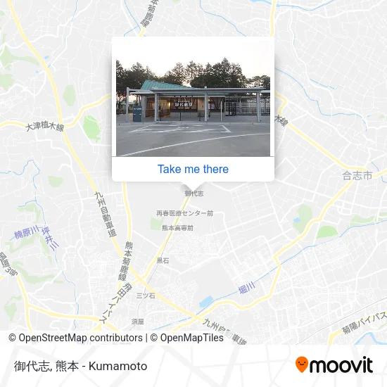 御代志 map