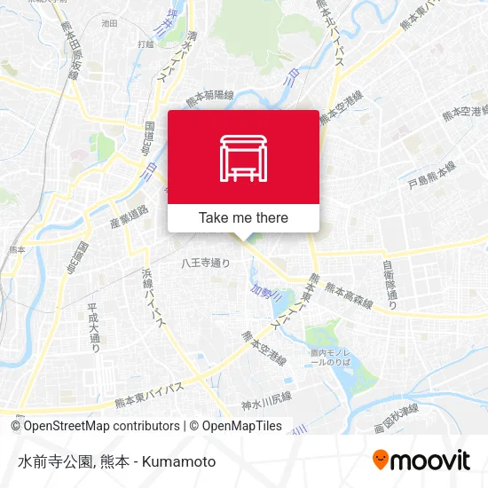 水前寺公園 map