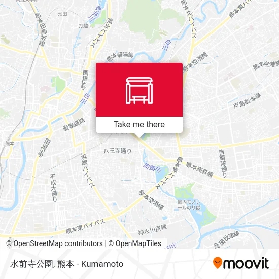 水前寺公園 map
