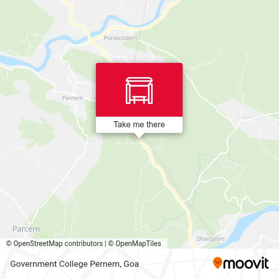Govt. College Pernem map