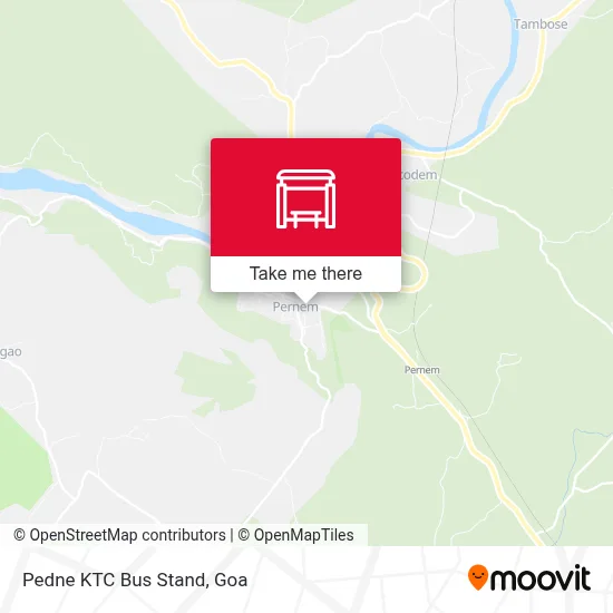 Pedne  Ktc Bus Stand map