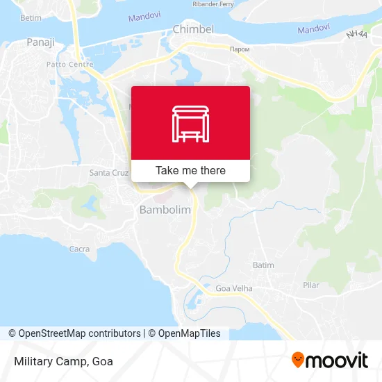 Military Camp map