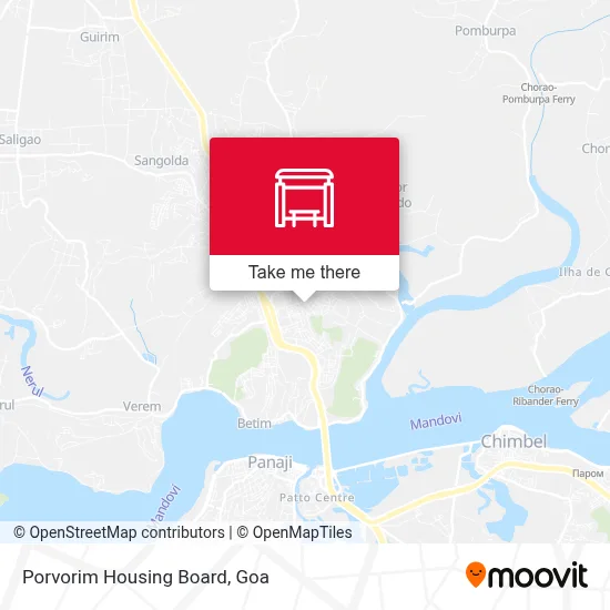 Porvorim Housing Board map