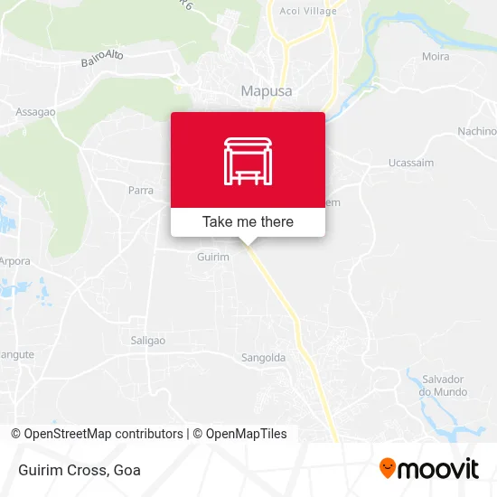 Guirim Cross map
