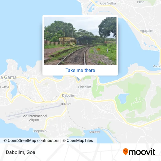 Dabolim map