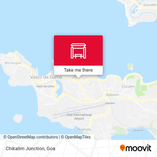 Chikalim Junction map