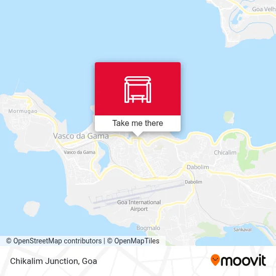 Chikalim Junction map