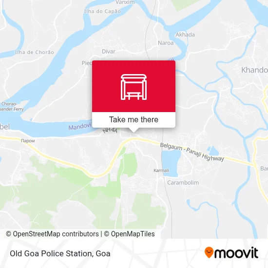 Old Goa Police Station map