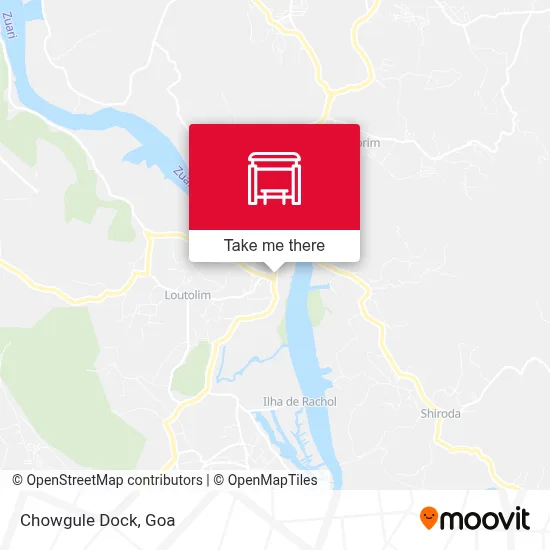 Chowgule Dock map