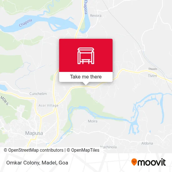 Omkar Colony, Madel map