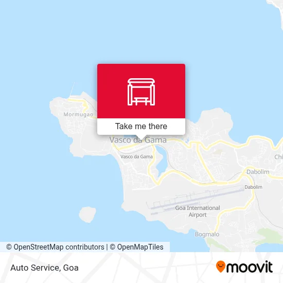 Auto Service map