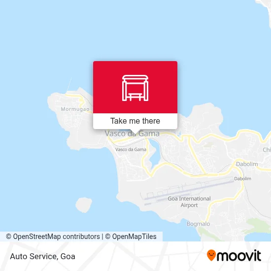Auto Service map