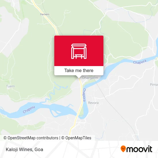 Kaloji Wines map
