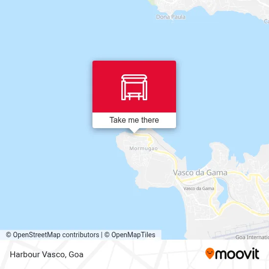 Harbour Vasco map