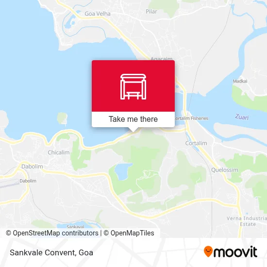 Sankvale Convent map