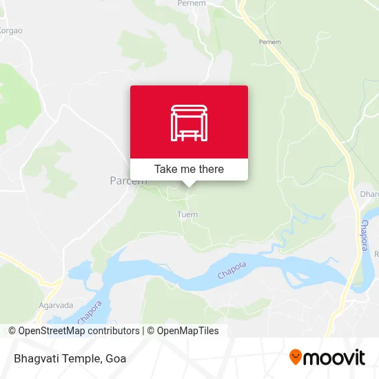 Bhagvati Mandir map