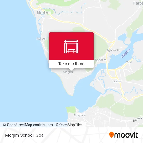 Morjim School map