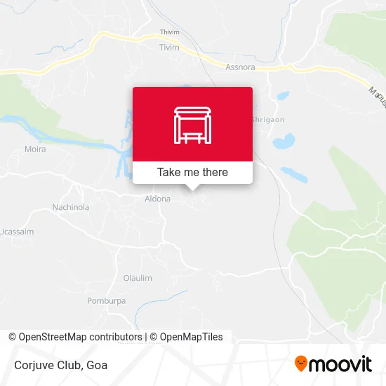 Corjuve Club map