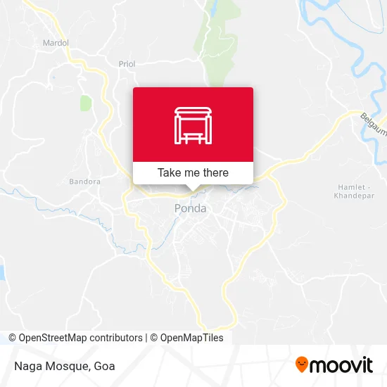 Naga Masjid map