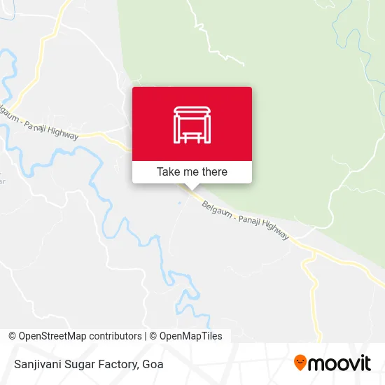 Sanjivani Sugar Factory map