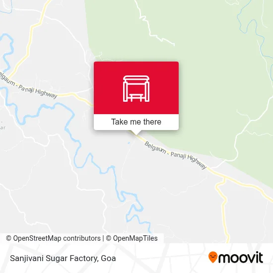 Sanjivani Sugar Factory map