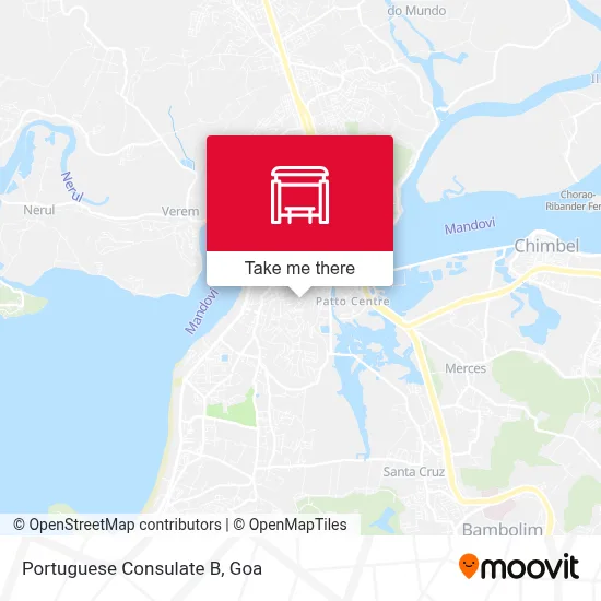 Portuguese Consulate B map