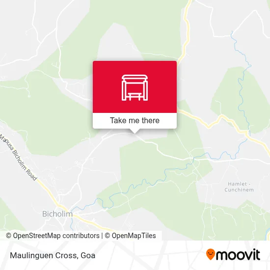 Maulinguen Cross map