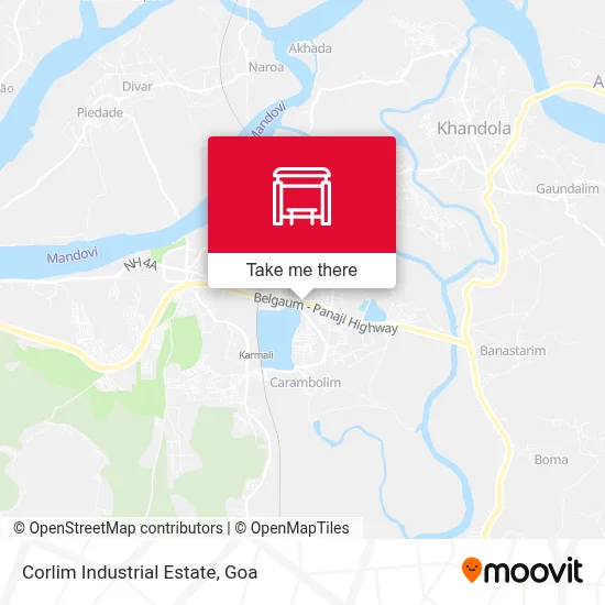 Corlim Industrial Estate map