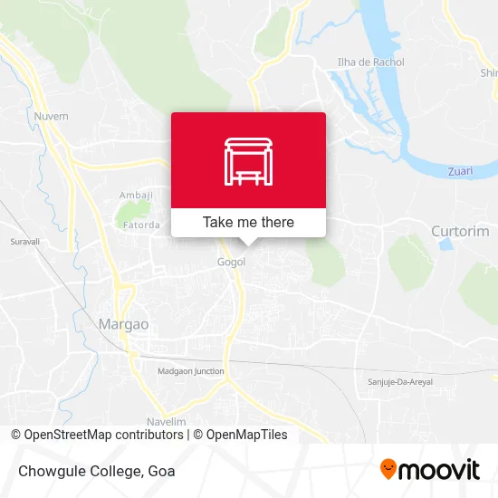 Chowgule College map