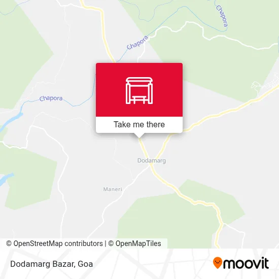 Dodamarg Bazar map