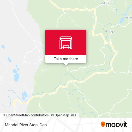 Mhadai River Stop map