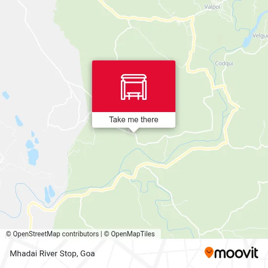Mhadai River Stop map
