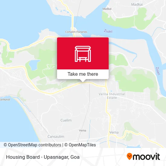 Housing Board - Upasnagar map