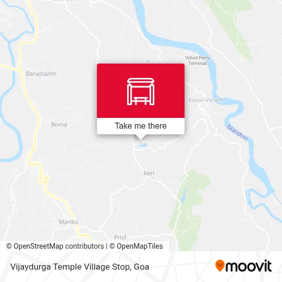 Vijaydurga Temple Village Stop map