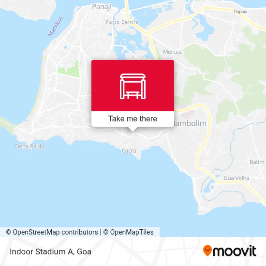 Indoor Stadium A map