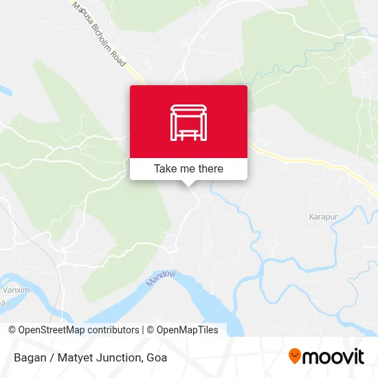 Bagan / Matyet Juction map