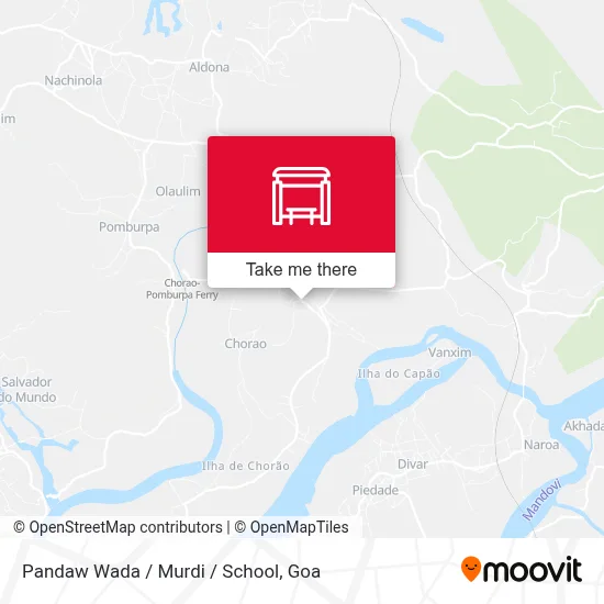 Pandaw Wada / Murdi / School map