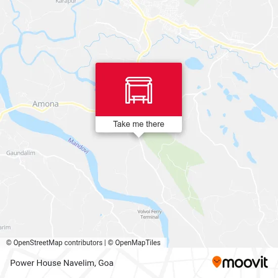 Power House Navelim map