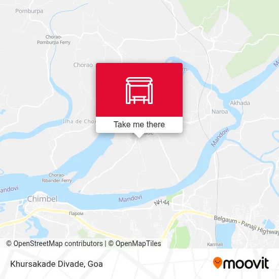 Khursakade Divade map