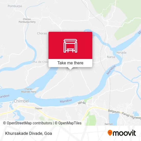 Khursakade Divade map