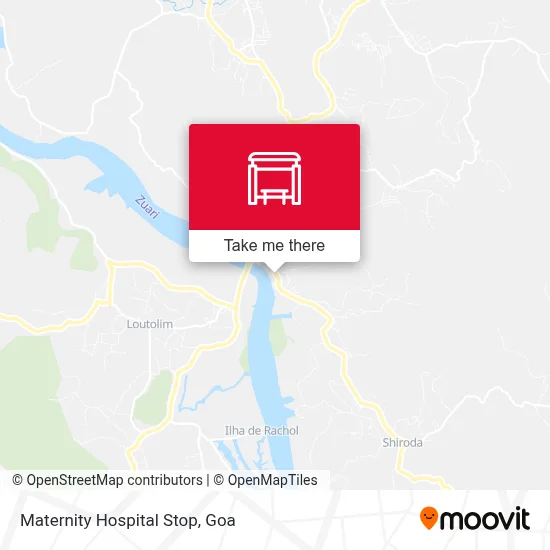 Maternity Hospital Stop map