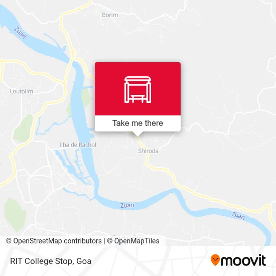 Rit College Stop map