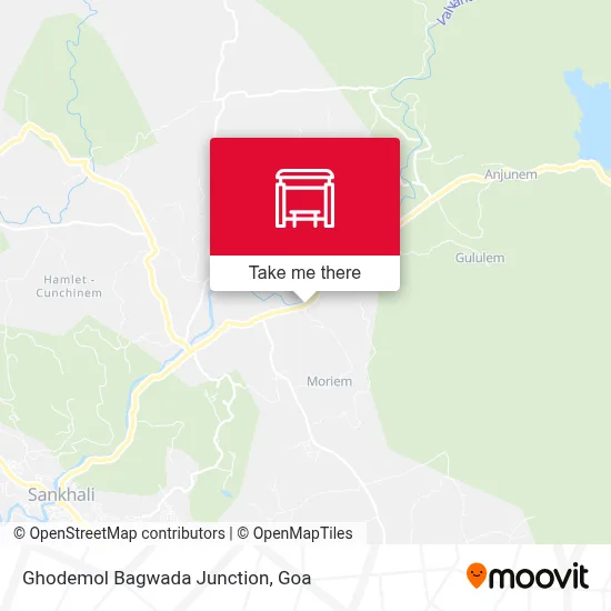 Ghodemol Bagwada Junction map