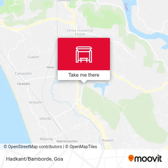 Hadkant/Bamborde map