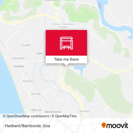 Hadkant/Bamborde map