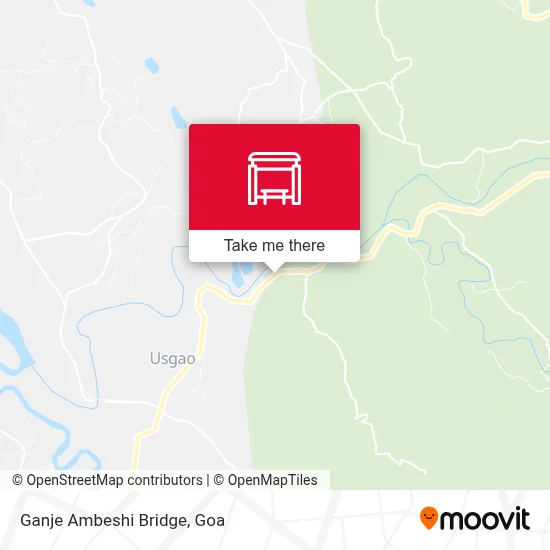Ganje Ambeshi Bridge map