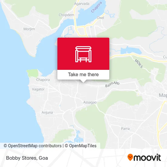 Boby Stores map