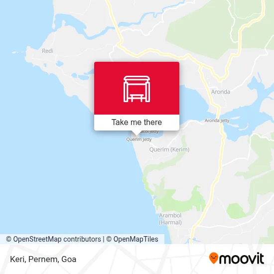 Keri, Pernem map