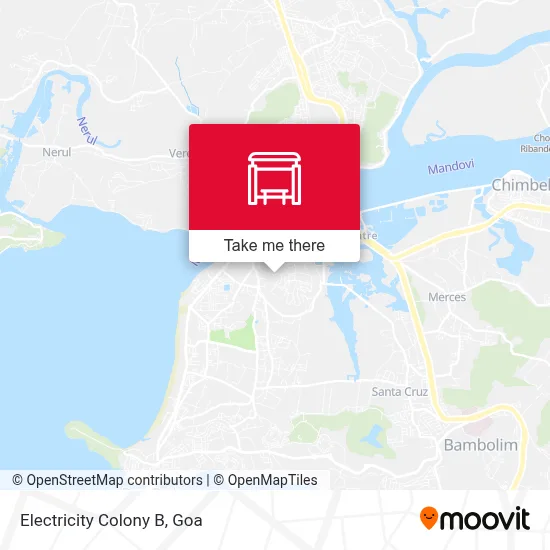 Electricity Colony B map